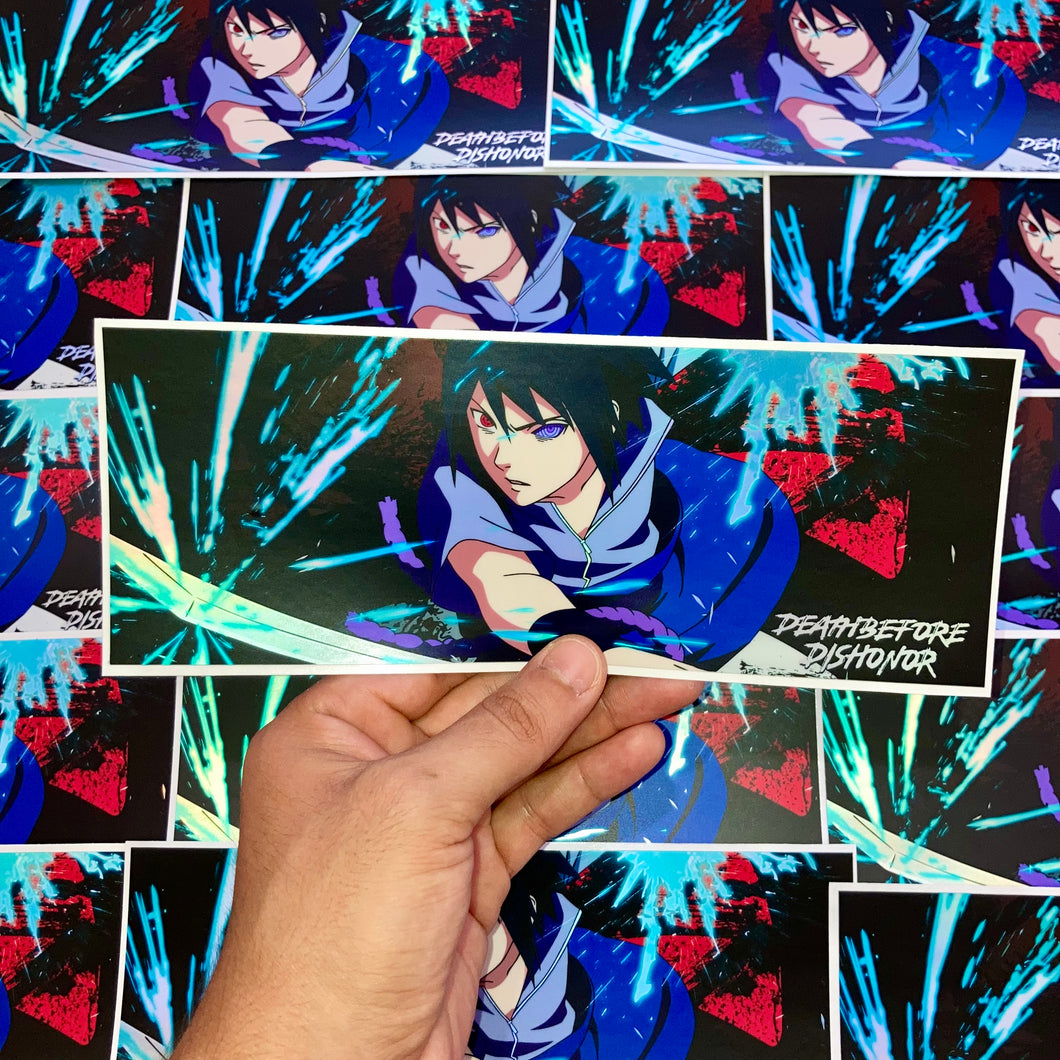 Sasuke “Kusanagi” Spot Holo box slap sticker